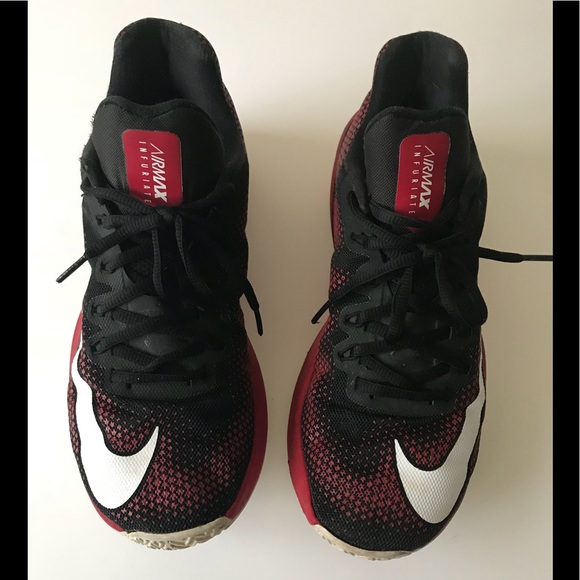 Nike Other - Nike Air Max Infuriate Low Basketball Shoes Sz 10